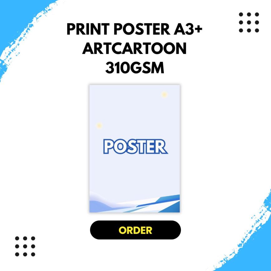 Print Poster A3+ Artcartoon 310gsm