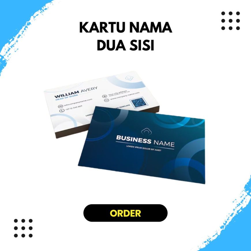 Kartu Nama 2 Sisi