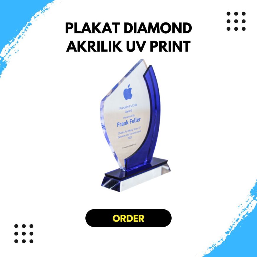 Plakat Diamond Akrilik UV Print