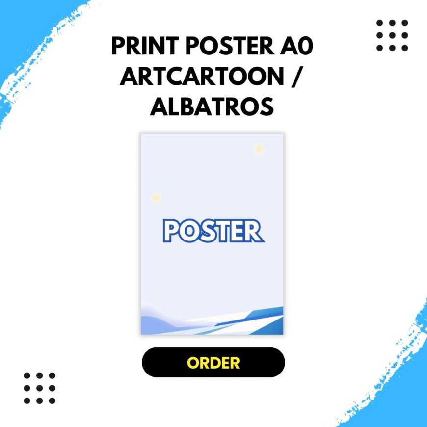 Print Poster A0 Artcartoon / Albatros