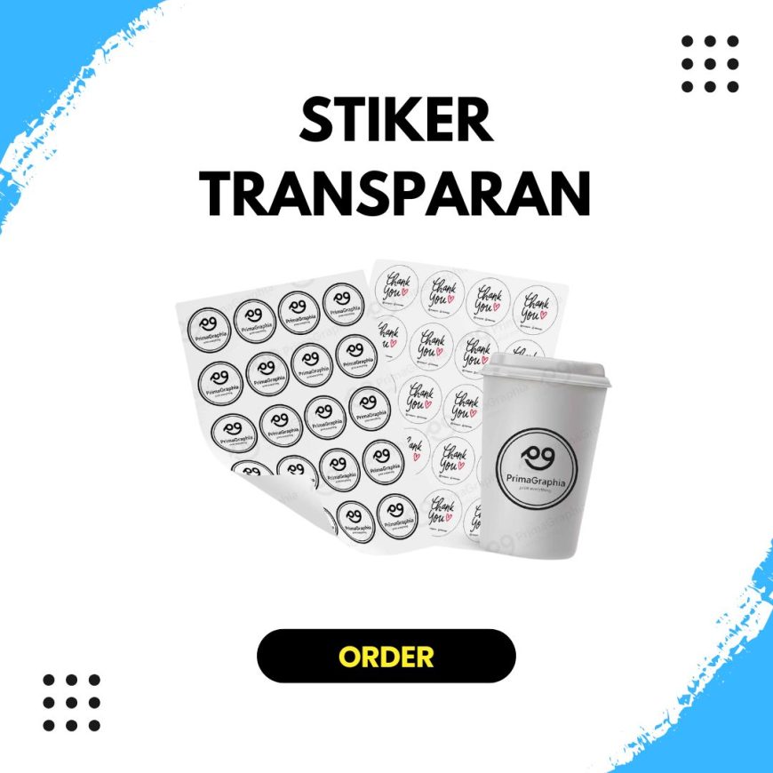 Stiker Transparan